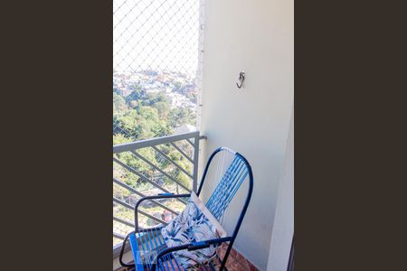 Varanda da Sala de apartamento para alugar com 3 quartos, 70m² em Vila Bela Vista, Santo André