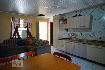 Sala - Cozinha de casa à venda com 4 quartos, 150m² em Niterói, Canoas