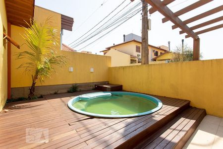 varanda de casa à venda com 3 quartos, 117m² em Igara, Canoas