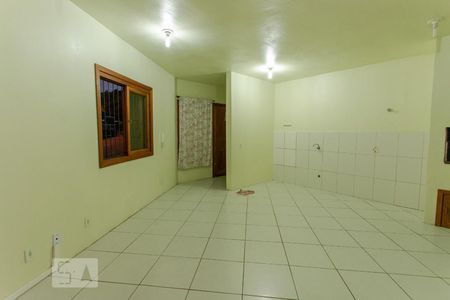 Sala e Cozinha de casa de condomínio à venda com 1 quarto, 48m² em Olaria, Canoas