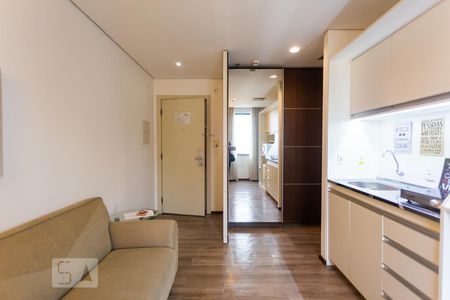 Sala/Cozinha de kitnet/studio à venda com 1 quarto, 32m² em Vila Osasco, Osasco