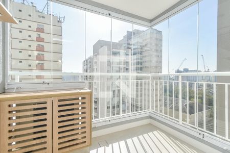 Varanda de apartamento para alugar com 2 quartos, 52m² em Liberdade, São Paulo