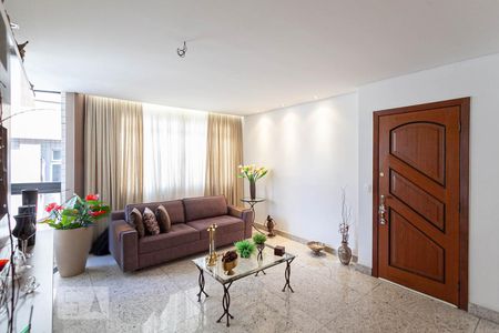 Sala  de apartamento para alugar com 3 quartos, 110m² em Palmares, Belo Horizonte