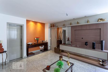 Sala  de apartamento para alugar com 3 quartos, 110m² em Palmares, Belo Horizonte