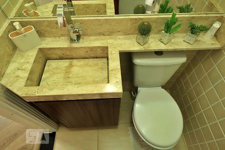 Lavabo de casa para alugar com 2 quartos, 70m² em Parque Oratório, Santo André