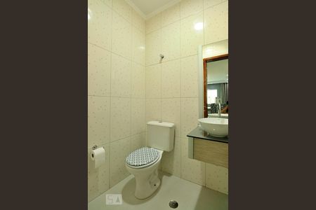 Lavabo de casa de condomínio à venda com 3 quartos, 147m² em Vila Valparaíso, Santo André