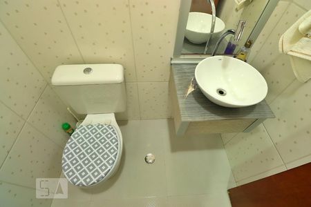 Lavabo de casa de condomínio à venda com 3 quartos, 147m² em Vila Valparaíso, Santo André