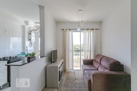 Sala de apartamento para alugar com 2 quartos, 45m² em Vila Mogilar, Mogi das Cruzes