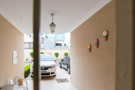 Vista Sala de casa de condomínio à venda com 3 quartos, 136m² em Vila Pires, Santo André