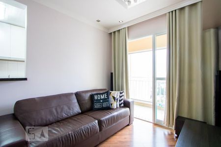 Sala de apartamento para alugar com 2 quartos, 56m² em Campestre, Santo André