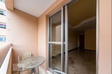 Varanda da Sala de apartamento para alugar com 3 quartos, 65m² em Utinga, Santo André