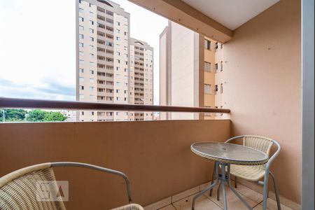 Varanda da Sala de apartamento para alugar com 3 quartos, 65m² em Utinga, Santo André