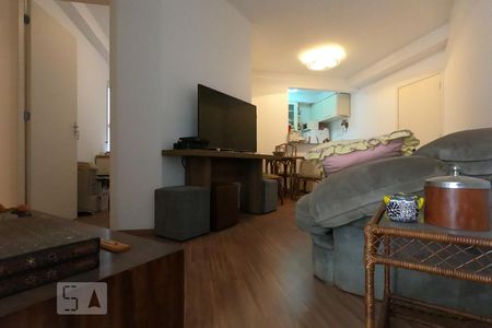 Sala de apartamento à venda com 2 quartos, 80m² em Parque Taboão, Taboão da Serra