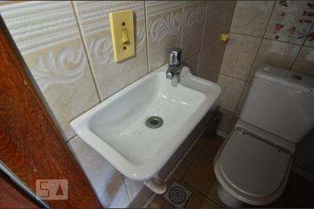 Lavabo de casa de condomínio à venda com 3 quartos, 78m² em Marechal Rondon, Canoas