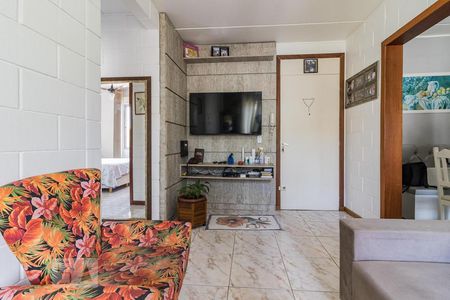 Sala de apartamento à venda com 2 quartos, 58m² em Vila Nova, Porto Alegre