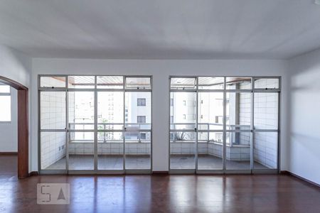 Varanda da sala 2 de apartamento à venda com 4 quartos, 190m² em Lourdes, Belo Horizonte