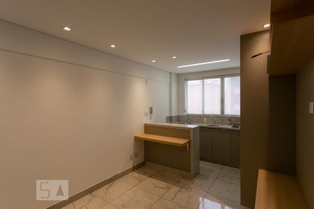 Sala de apartamento para alugar com 1 quarto, 30m² em Funcionários, Belo Horizonte