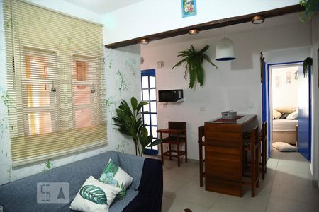 Sala- Americana de apartamento para alugar com 2 quartos, 60m² em Vila Assuncao, Praia Grande