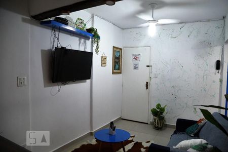 Sala de apartamento para alugar com 2 quartos, 60m² em Vila Assuncao, Praia Grande