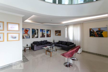 Sala de casa de condomínio à venda com 4 quartos, 380m² em Paquetá, Belo Horizonte