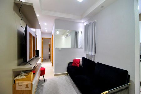 Sala de apartamento para alugar com 2 quartos, 100m² em Jardim Paraíso, Santo André