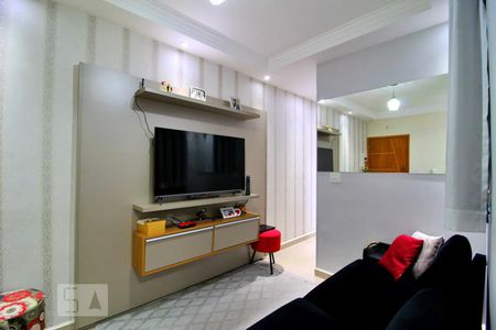 Sala de apartamento para alugar com 2 quartos, 100m² em Jardim Paraíso, Santo André