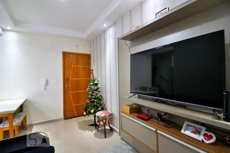 Sala de apartamento para alugar com 2 quartos, 100m² em Jardim Paraíso, Santo André