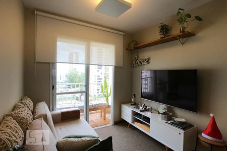 Sala de apartamento à venda com 2 quartos, 48m² em Parque Reboucas, São Paulo