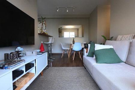 Sala de apartamento à venda com 2 quartos, 48m² em Parque Reboucas, São Paulo