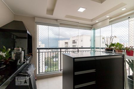 Varanda gourmet de apartamento para alugar com 2 quartos, 68m² em Jardim Flor da Montanha, Guarulhos