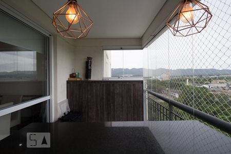 Varanda gourmet de apartamento para alugar com 3 quartos, 100m² em Jardim Armênia, Mogi das Cruzes