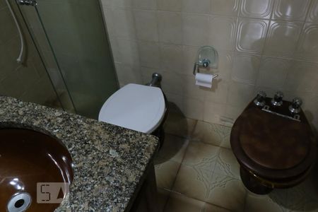 Banheiro da Suíte de apartamento à venda com 2 quartos, 90m² em Santo Antônio, São Caetano do Sul