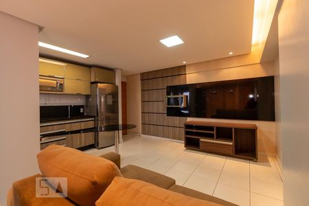 Sala de apartamento para alugar com 2 quartos, 57m² em Parque Amazônia, Goiânia