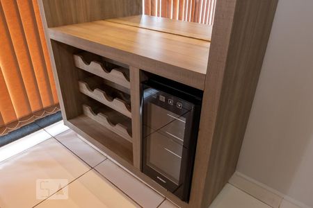 Detalhe da Varanda gourmet de apartamento para alugar com 2 quartos, 57m² em Parque Amazônia, Goiânia