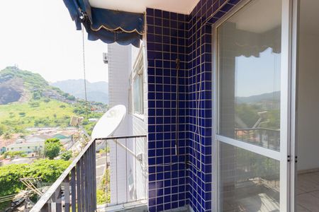 Varanda de apartamento para alugar com 2 quartos, 55m² em Pechincha, Rio de Janeiro