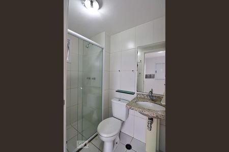 Banheiro da Suíte de apartamento para alugar com 3 quartos, 66m² em Vila Metalurgica, Santo André