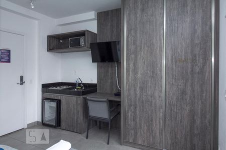 Quarto - Armários de kitnet/studio para alugar com 1 quarto, 26m² em Perdizes, São Paulo