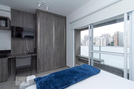 Quarto - Armários de kitnet/studio para alugar com 1 quarto, 26m² em Perdizes, São Paulo