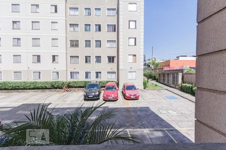 Vista Sala de apartamento à venda com 2 quartos, 50m² em Vila Noêmia, Santo André