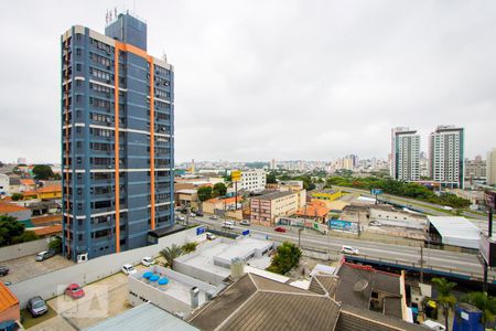 Vista da varanda de kitnet/studio para alugar com 1 quarto, 42m² em Campestre, Santo André