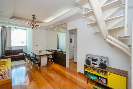 Sala de apartamento à venda com 3 quartos, 170m² em Estoril, Belo Horizonte