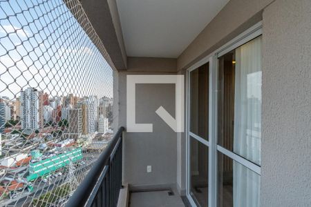 Varanda Sala de Estar/Jantar  de apartamento para alugar com 1 quarto, 35m² em Vila Eliza, Campinas