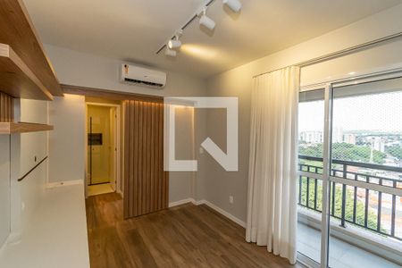 Sala de Estar/Jantar  de apartamento para alugar com 1 quarto, 35m² em Vila Eliza, Campinas