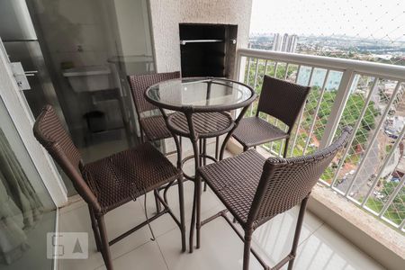 Varanda de apartamento para alugar com 1 quarto, 45m² em Jardim Goiás, Goiânia