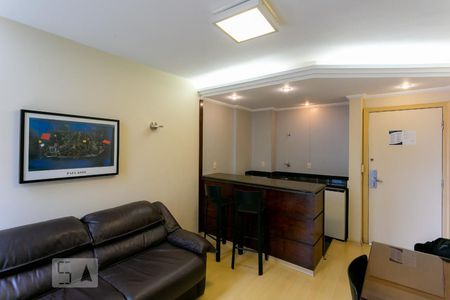 Sala de apartamento para alugar com 1 quarto, 42m² em Funcionários, Belo Horizonte