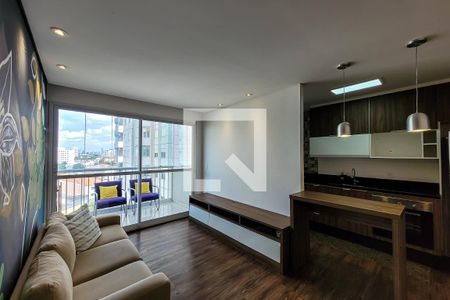 Sala de Estar/Jantar de apartamento para alugar com 2 quartos, 64m² em Cambuci, São Paulo