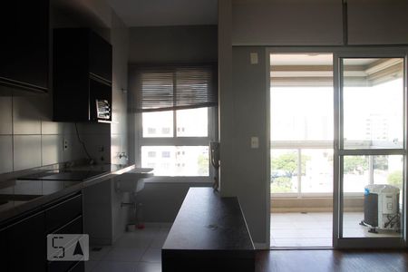 Cozinha de apartamento para alugar com 1 quarto, 44m² em Vila Lídia, Campinas