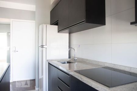 Cozinha de apartamento para alugar com 1 quarto, 44m² em Vila Lídia, Campinas