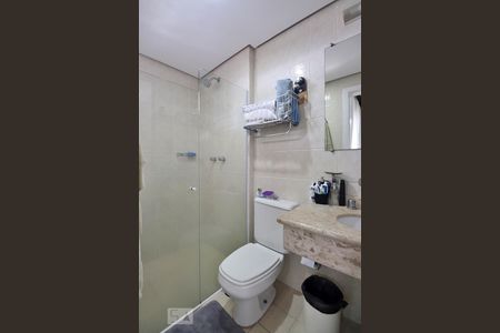 Banheiro de apartamento para alugar com 1 quarto, 44m² em Centro, Santo André