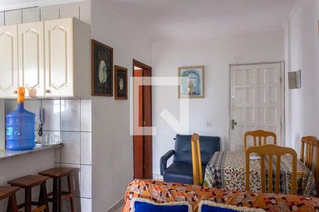 Sala de apartamento para alugar com 2 quartos, 82m² em Mirim, Praia Grande